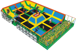 Trampoline Park Simulation 1