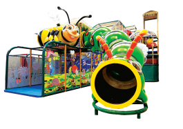Themed Bug Indoor Playground Simulation